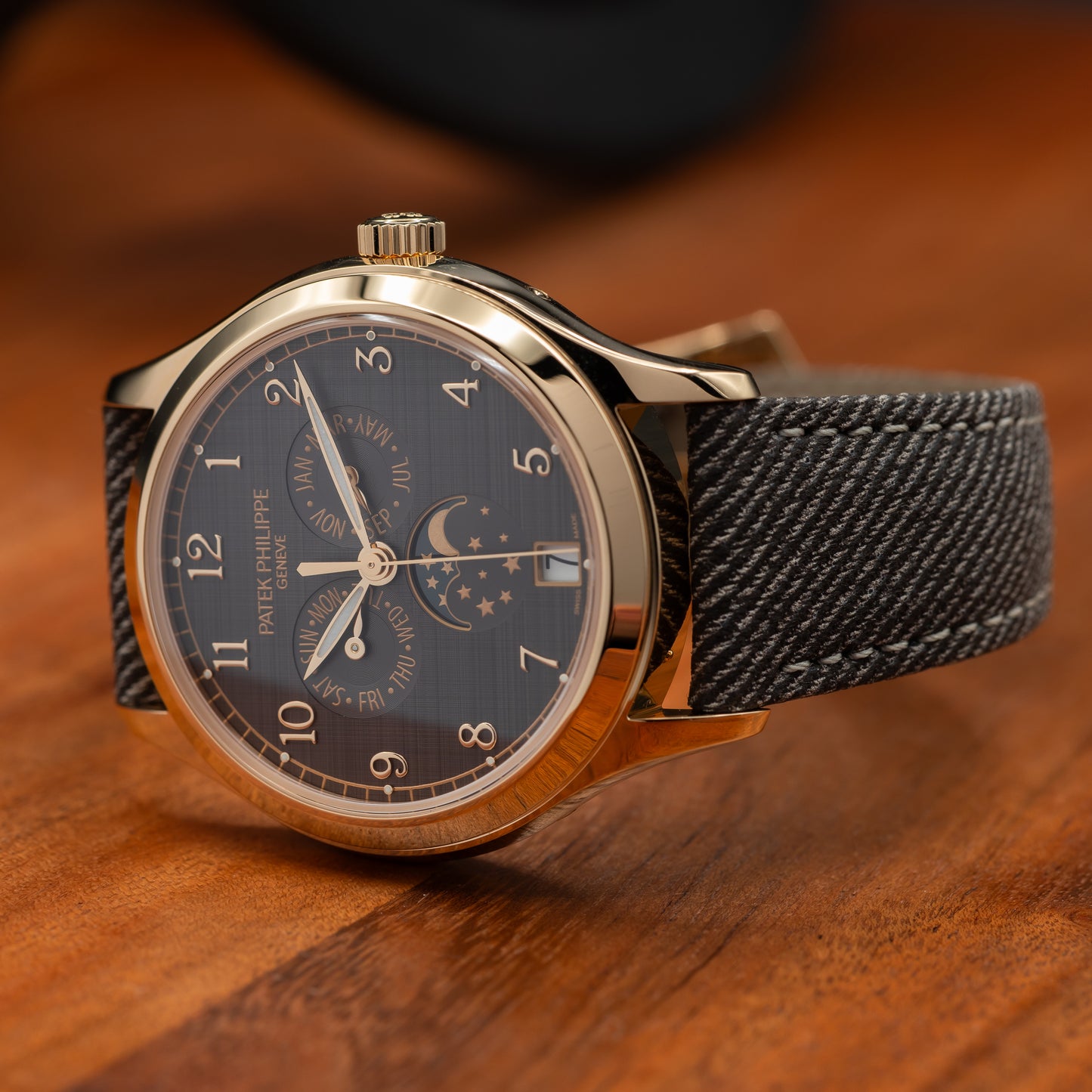 Patek Philippe Annual Calendar Moon Phase — Rose Gold | Chestnut Dial | Ref. 4946R-001 | 2026