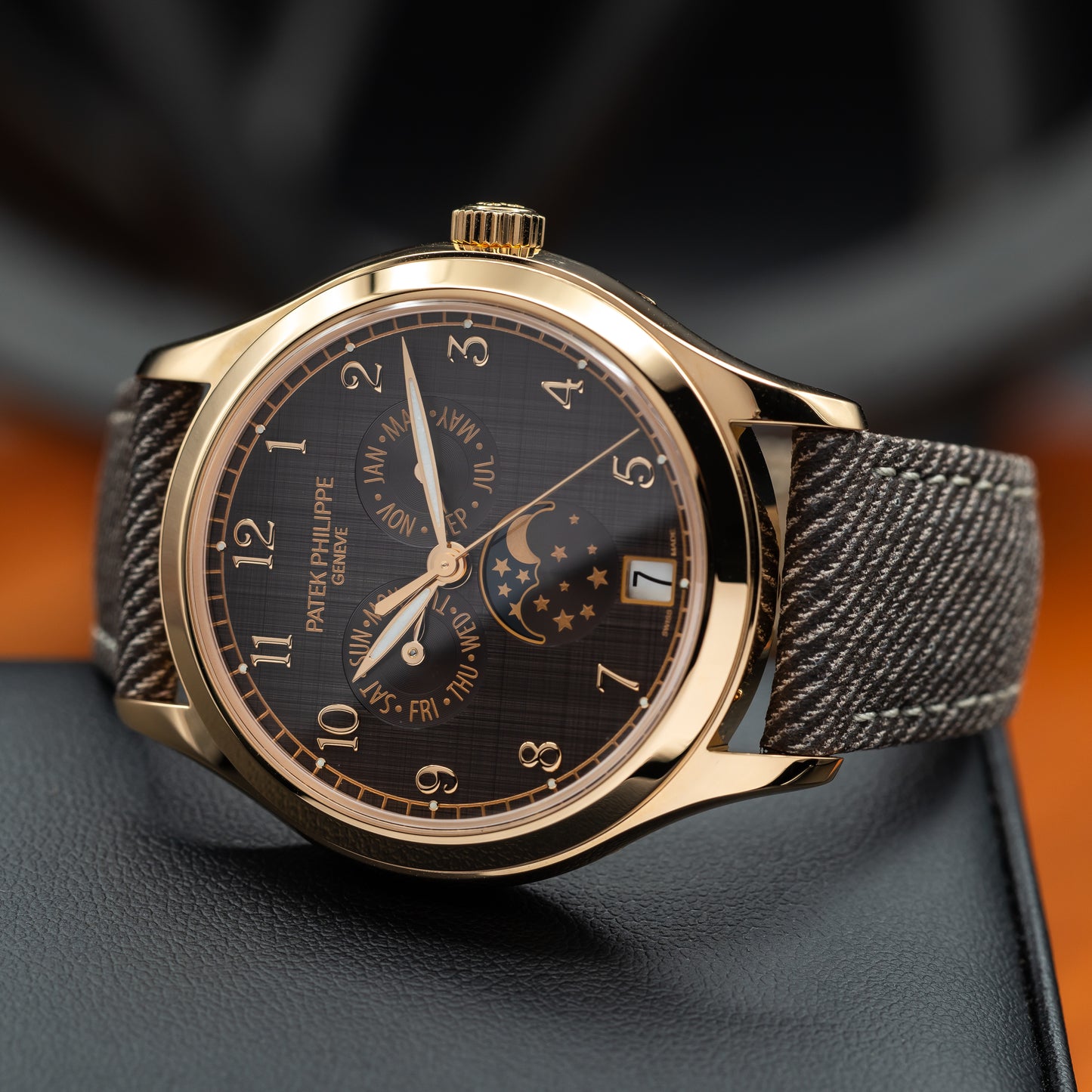 Patek Philippe Annual Calendar Moon Phase — Rose Gold | Chestnut Dial | Ref. 4946R-001 | 2026