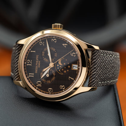 Patek Philippe Annual Calendar Moon Phase — Rose Gold | Chestnut Dial | Ref. 4946R-001 | 2026