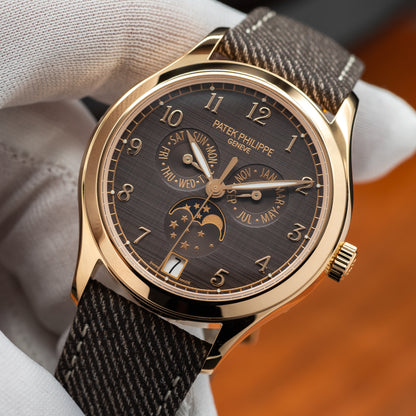 Patek Philippe Annual Calendar Moon Phase — Rose Gold | Chestnut Dial | Ref. 4946R-001 | 2026