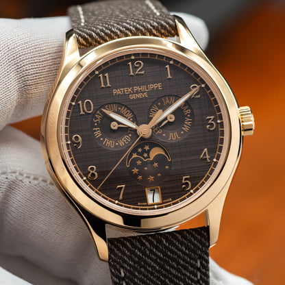 Patek Philippe Annual Calendar Moon Phase — Rose Gold | Chestnut Dial | Ref. 4946R-001 | 2026