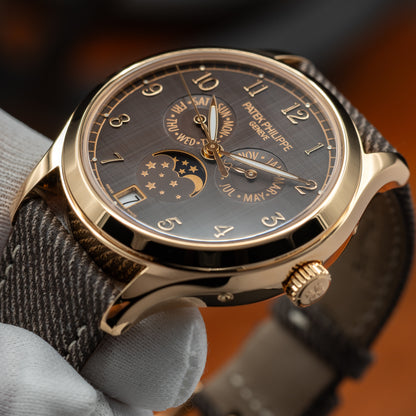 Patek Philippe Annual Calendar Moon Phase — Rose Gold | Chestnut Dial | Ref. 4946R-001 | 2026