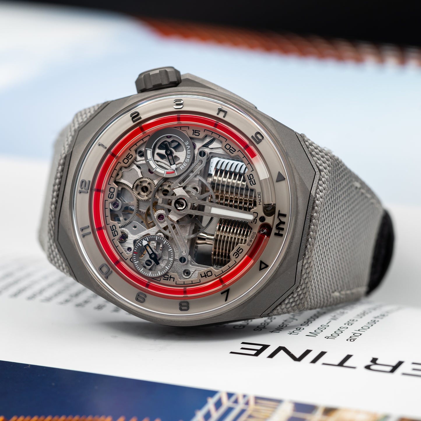 HYT S1 Beadblasted Titanium Red — H03420-A 2026 BRAND NEW FULL SET