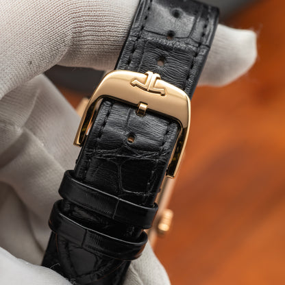 JLC Reverso Tribute Monoface Small Seconds — 18K Rose Gold | White Dial | Ref. Q7132521 | 2026