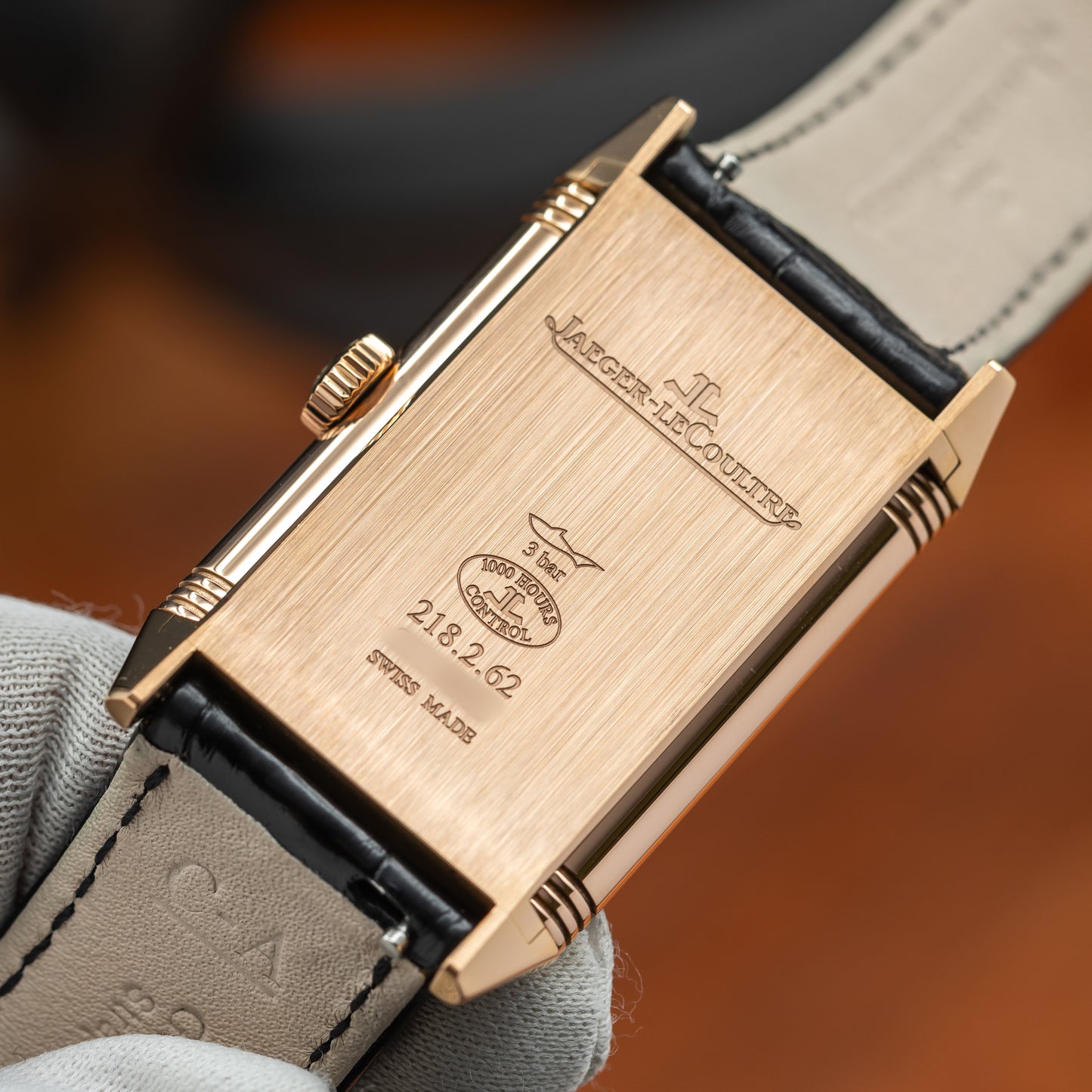 JLC Reverso Tribute Monoface Small Seconds — 18K Rose Gold | White Dial | Ref. Q7132521 | 2026