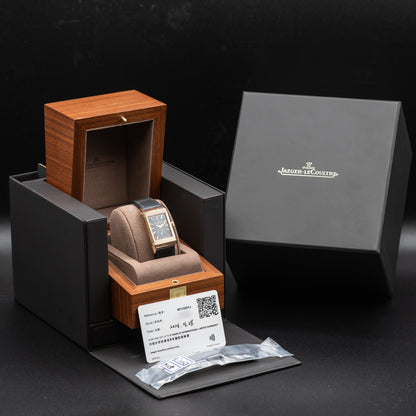 JLC Reverso Tribute Monoface Small Seconds — 18K Rose Gold | Black Dial | Ref. Q713257J | 2026