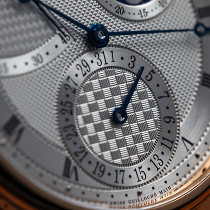 Breguet Classique Phase de Lune 7137 — Rose Gold | Silvered Guilloché Dial | Ref. 7137BR/15/9VU | 2023