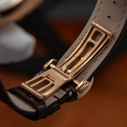Breguet Classique Phase de Lune 7137 — Rose Gold | Silvered Guilloché Dial | Ref. 7137BR/15/9VU | 2023