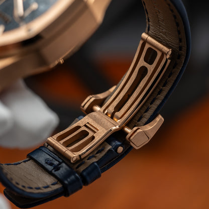 Audemars Piguet Royal Oak Selfwinding Chronograph — Pink Gold | Blue Dial | Ref. 26240OR.OO.D315CR.02 | 2025