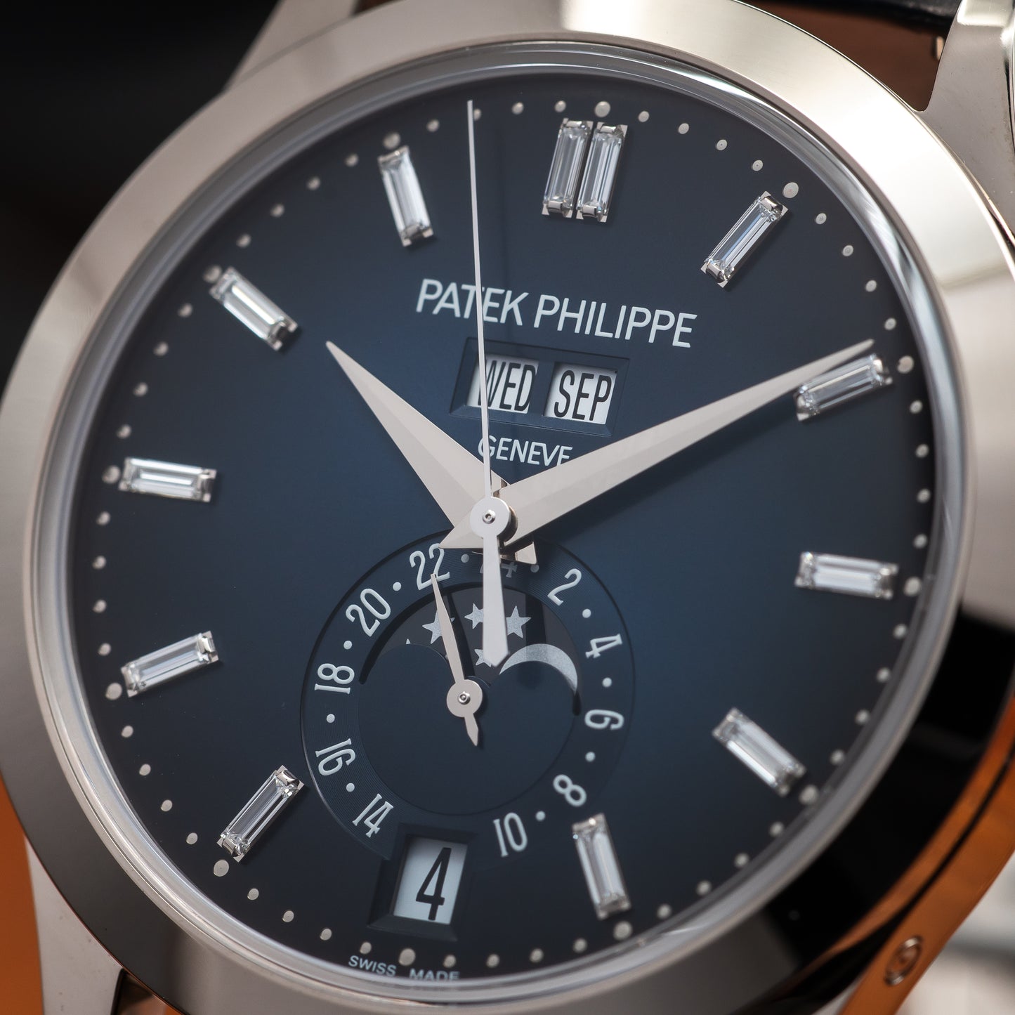 Patek Philippe Annual Calendar Moon Phase — White Gold | Blue Dial | Ref. 5396G-017 | Brand New | 2026