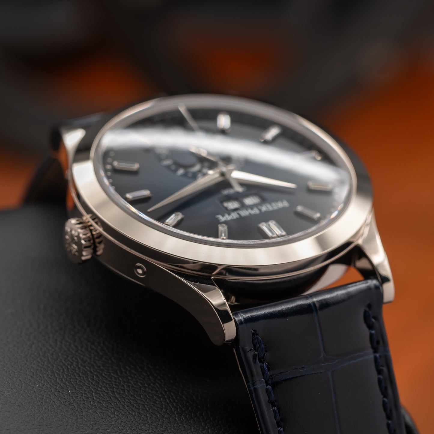 Patek Philippe Annual Calendar Moon Phase — White Gold | Blue Dial | Ref. 5396G-017 | Brand New | 2026
