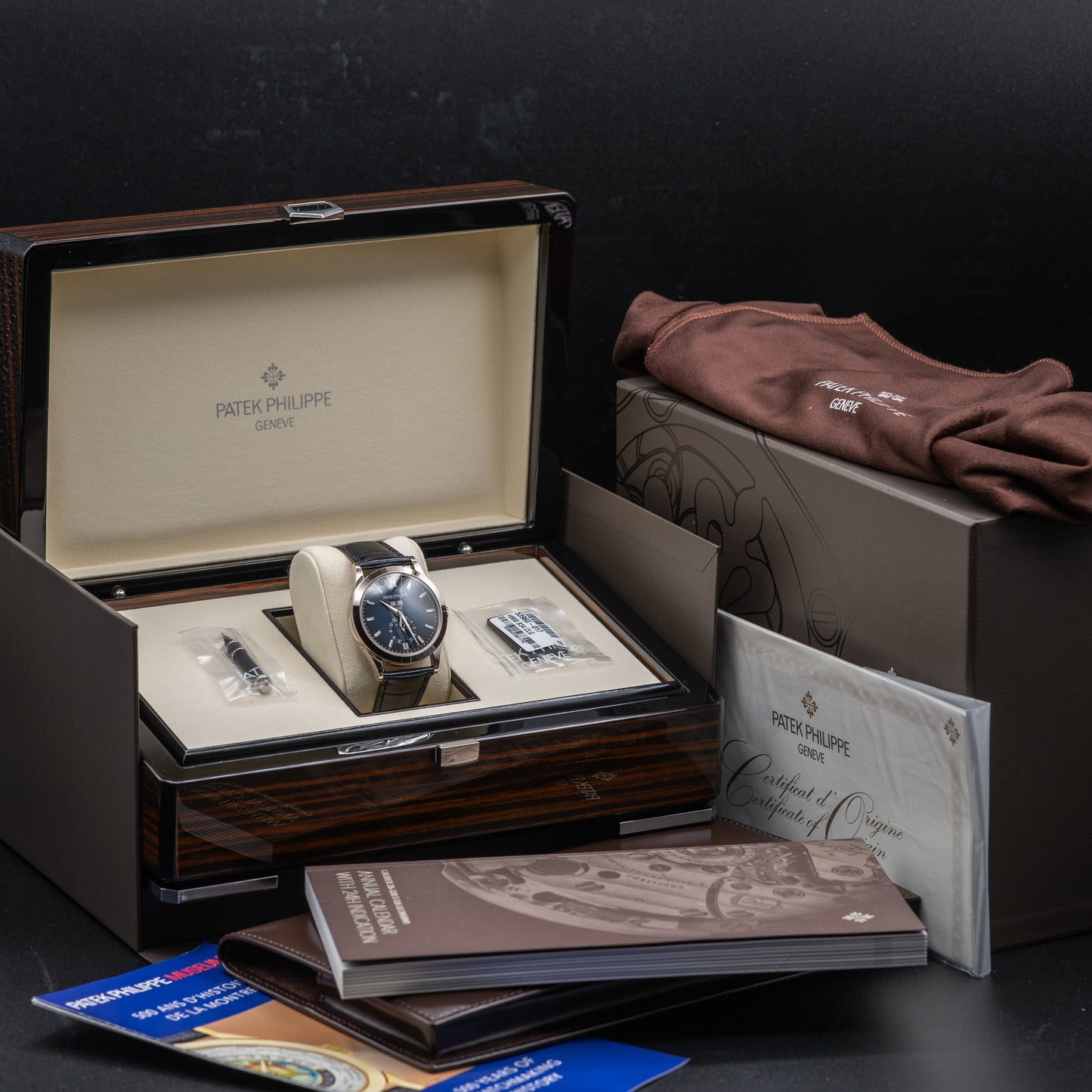 Patek Philippe Annual Calendar Moon Phase — White Gold | Blue Dial | Ref. 5396G-017 | Brand New | 2026