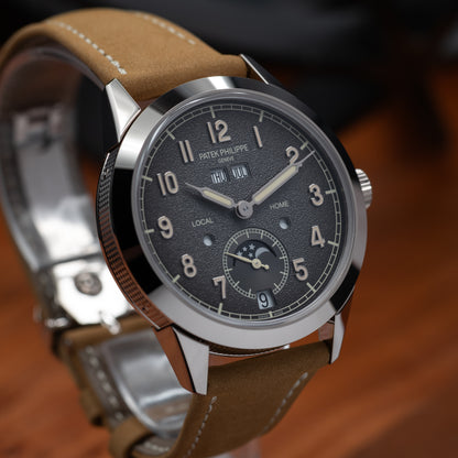 Patek Philippe Annual Calendar Travel Time — White Gold | Charcoal Dial | Ref. 5326G-001 | 2026