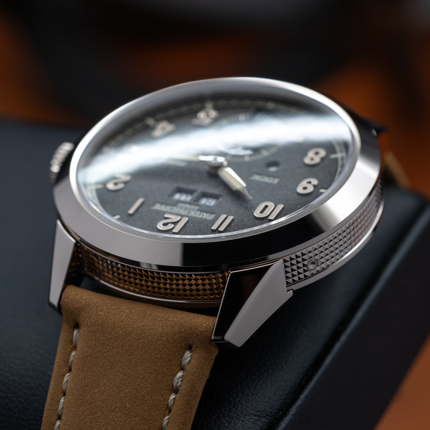 Patek Philippe Annual Calendar Travel Time — White Gold | Charcoal Dial | Ref. 5326G-001 | 2026