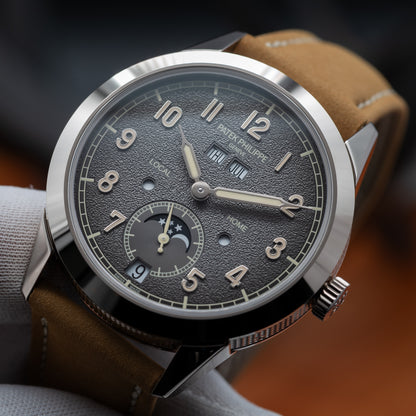Patek Philippe Annual Calendar Travel Time — White Gold | Charcoal Dial | Ref. 5326G-001 | 2026
