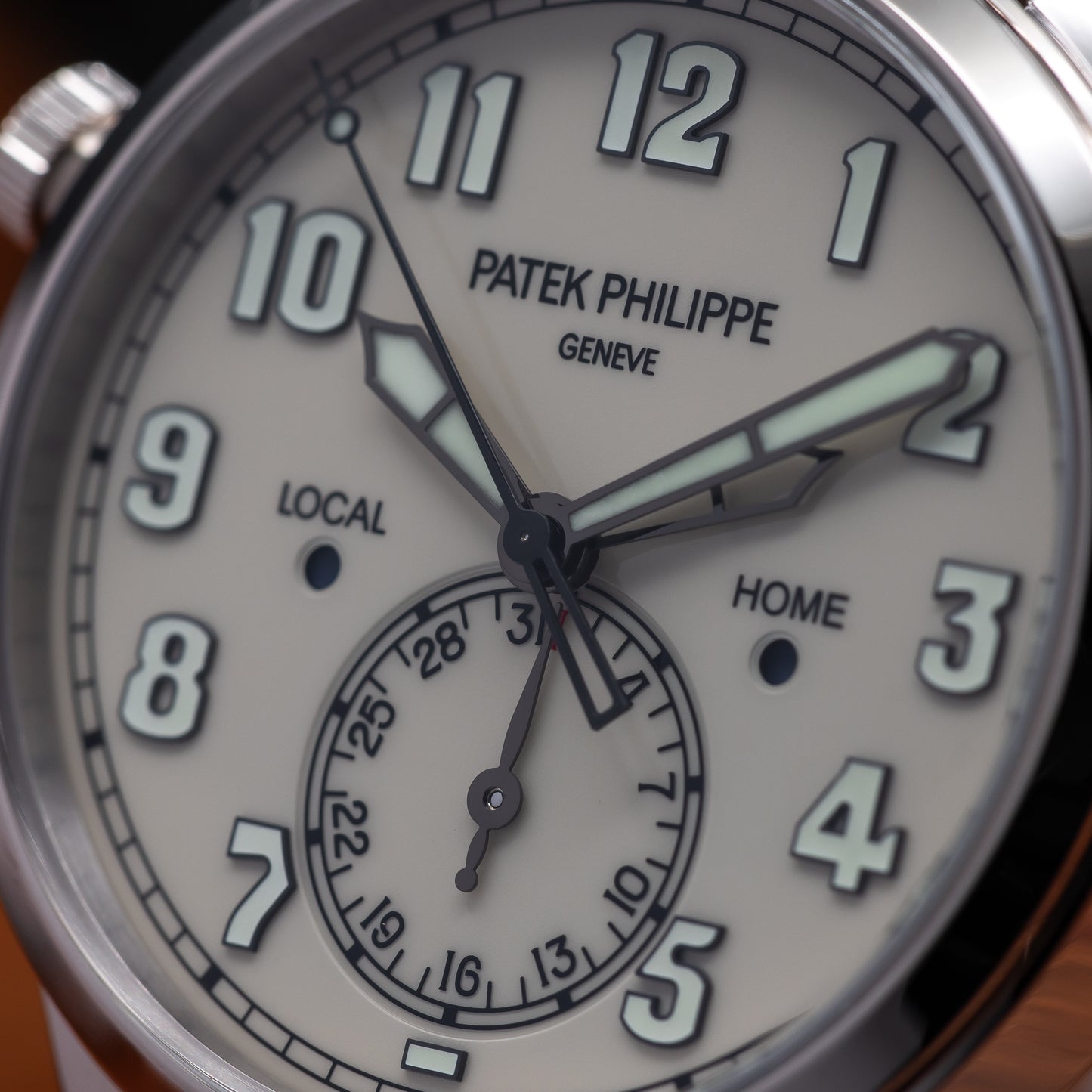 Patek Philippe Calatrava Pilot Travel Time — White Gold | Ivory Dial | Ref. 5524G-010 | 2026