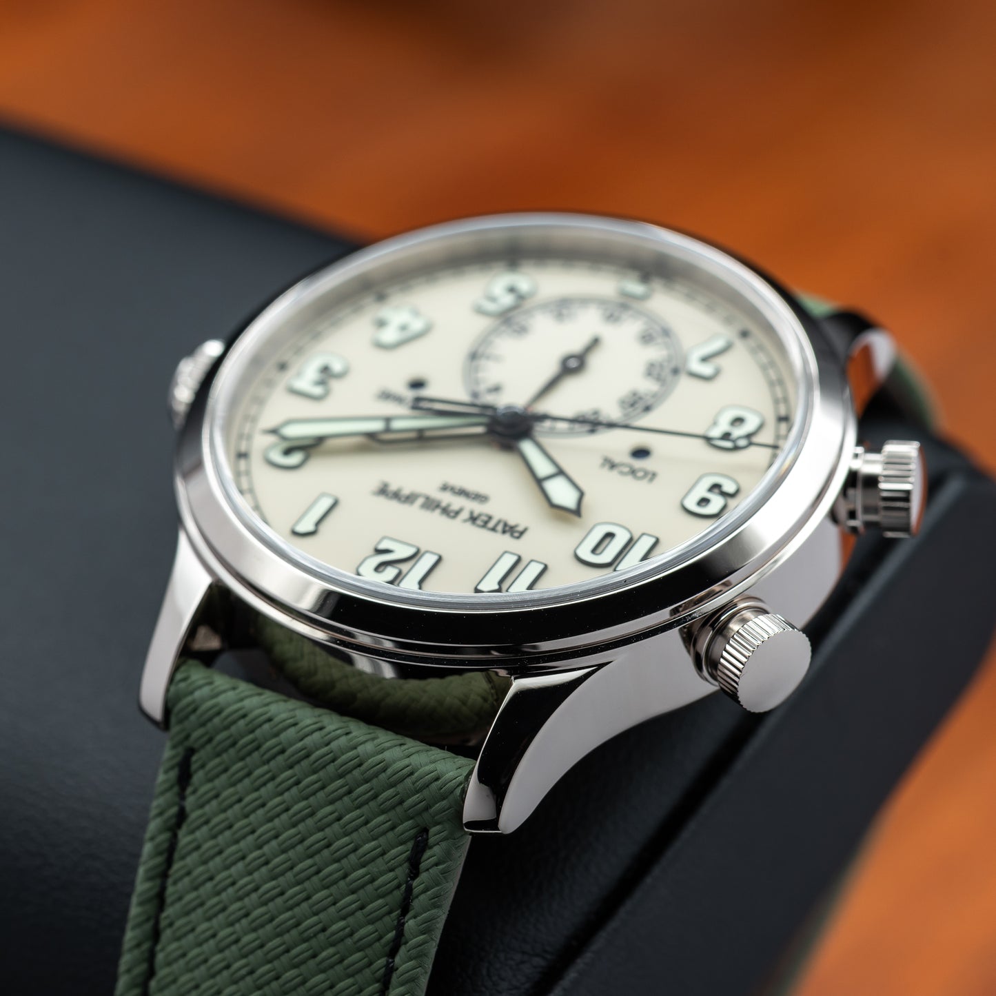 Patek Philippe Calatrava Pilot Travel Time — White Gold | Ivory Dial | Ref. 5524G-010 | 2026