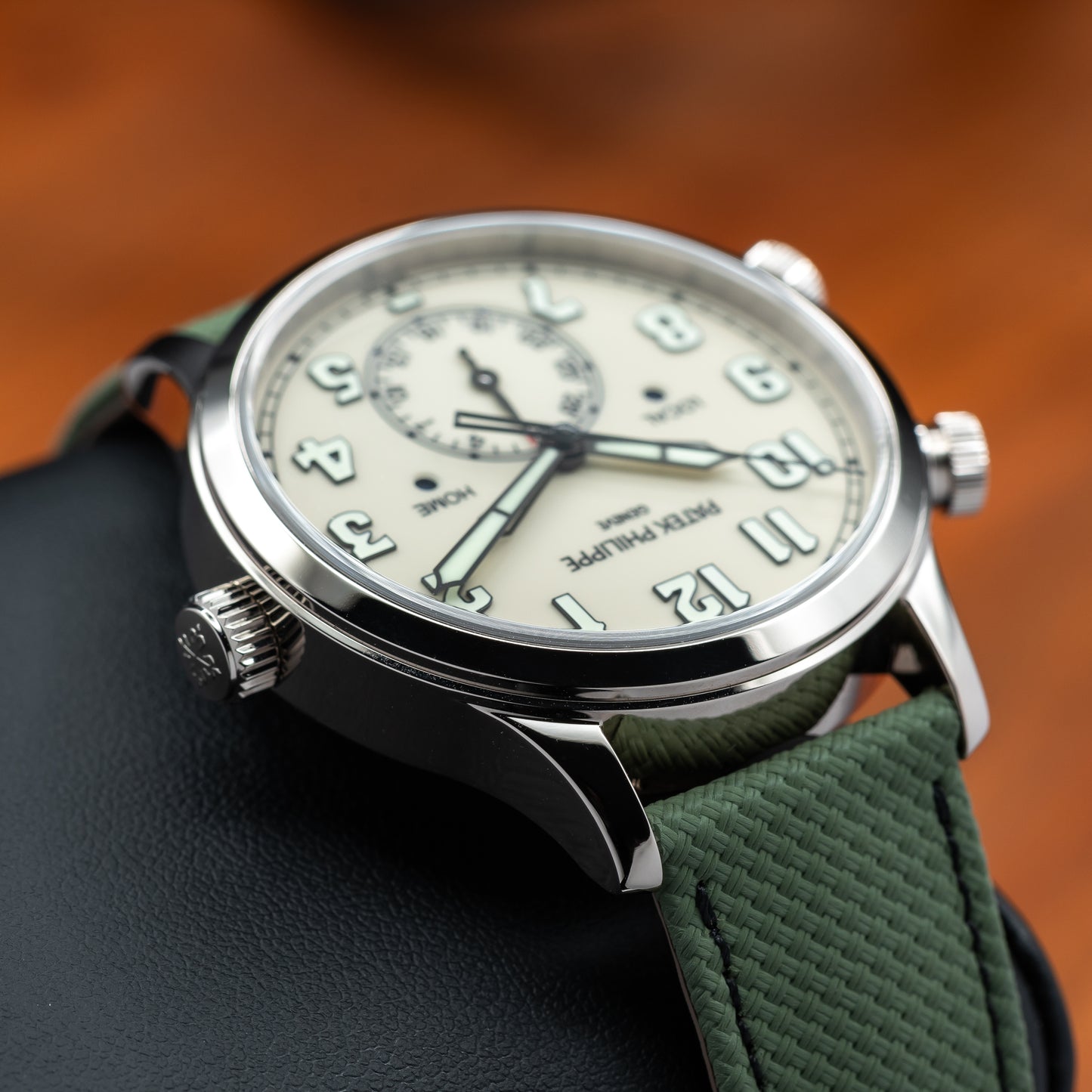 Patek Philippe Calatrava Pilot Travel Time — White Gold | Ivory Dial | Ref. 5524G-010 | 2026
