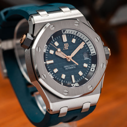 Audemars Piguet Royal Oak Offshore Diver — Steel | Abyssal Blue Dial | Ref. 15720ST.OO.A403CA.01 | 2026