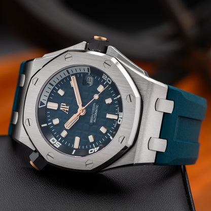 Audemars Piguet Royal Oak Offshore Diver — Steel | Abyssal Blue Dial | Ref. 15720ST.OO.A403CA.01 | 2026