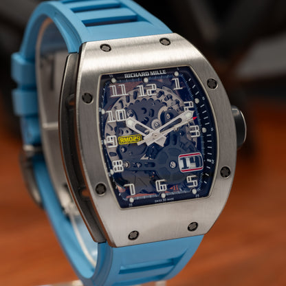 Richard Mille RM 029 — Titanium | Skeletonized Dial | Automatic with Oversize Date | 2018