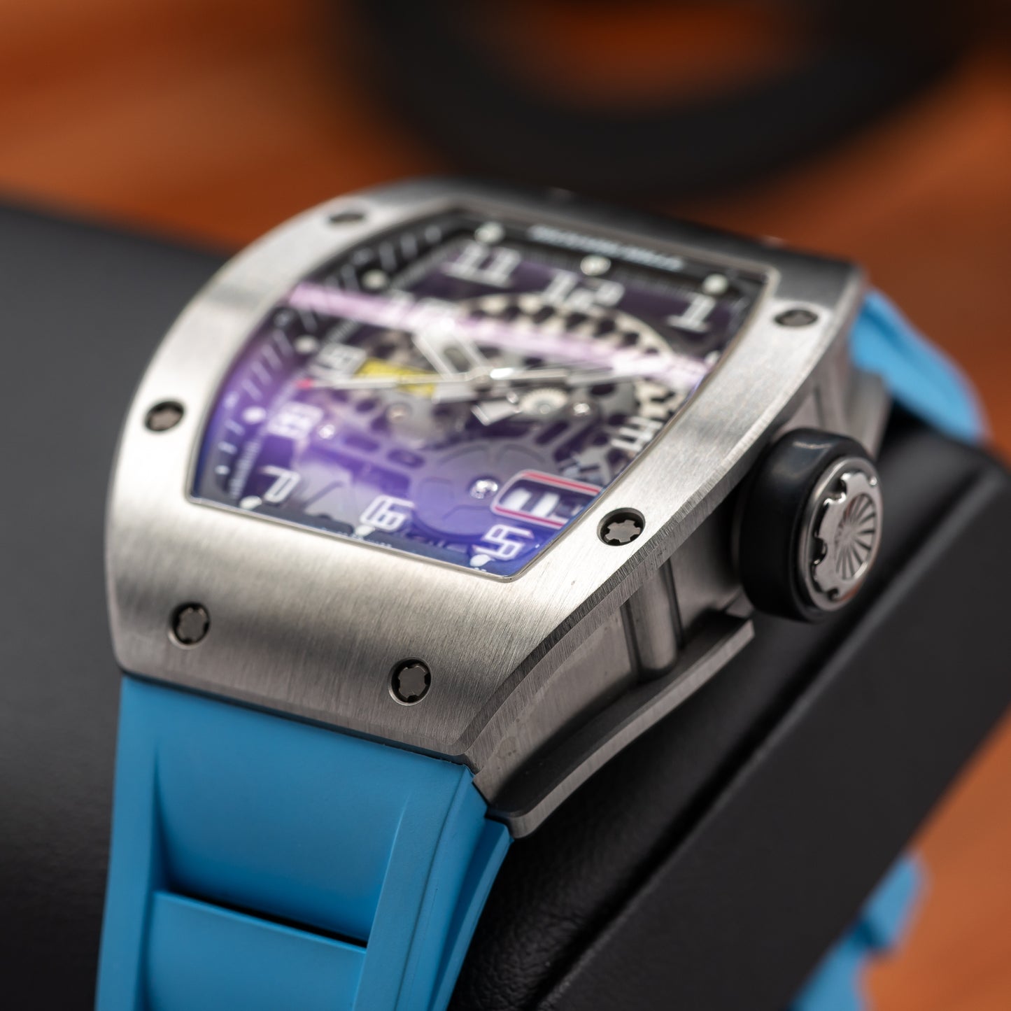 Richard Mille RM 029 — Titanium | Skeletonized Dial | Automatic with Oversize Date | 2018
