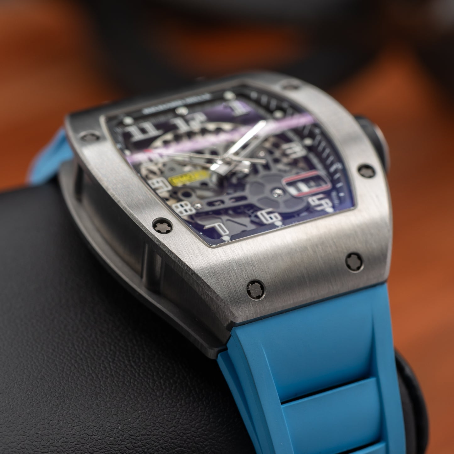 Richard Mille RM 029 — Titanium | Skeletonized Dial | Automatic with Oversize Date | 2018