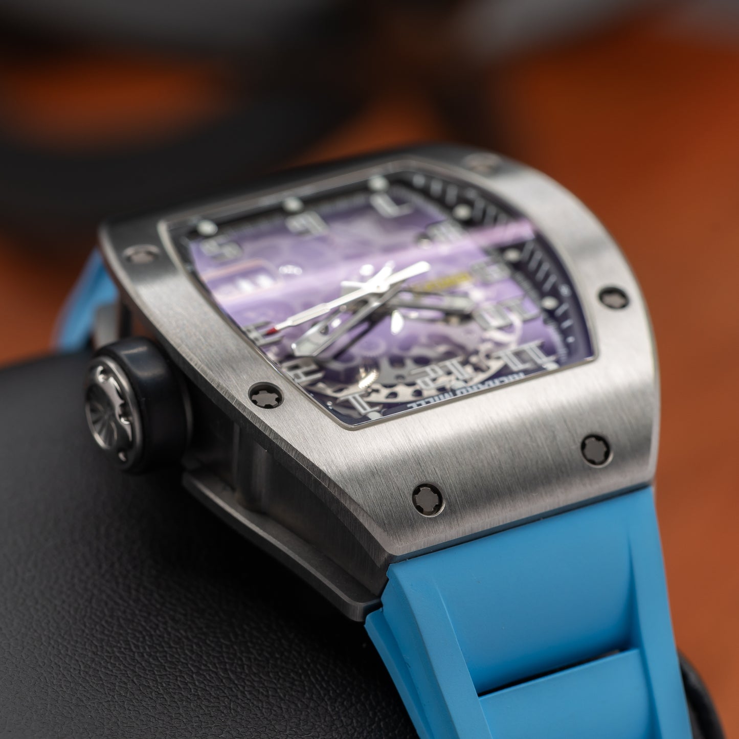 Richard Mille RM 029 — Titanium | Skeletonized Dial | Automatic with Oversize Date | 2018