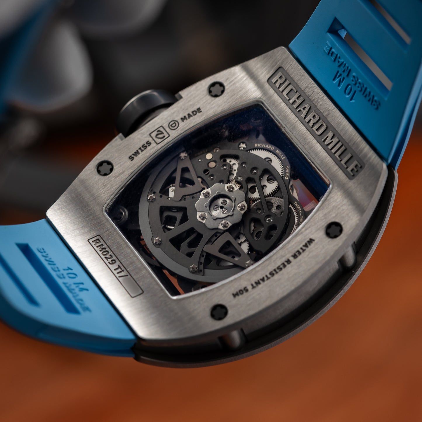 Richard Mille RM 029 — Titanium | Skeletonized Dial | Automatic with Oversize Date | 2018