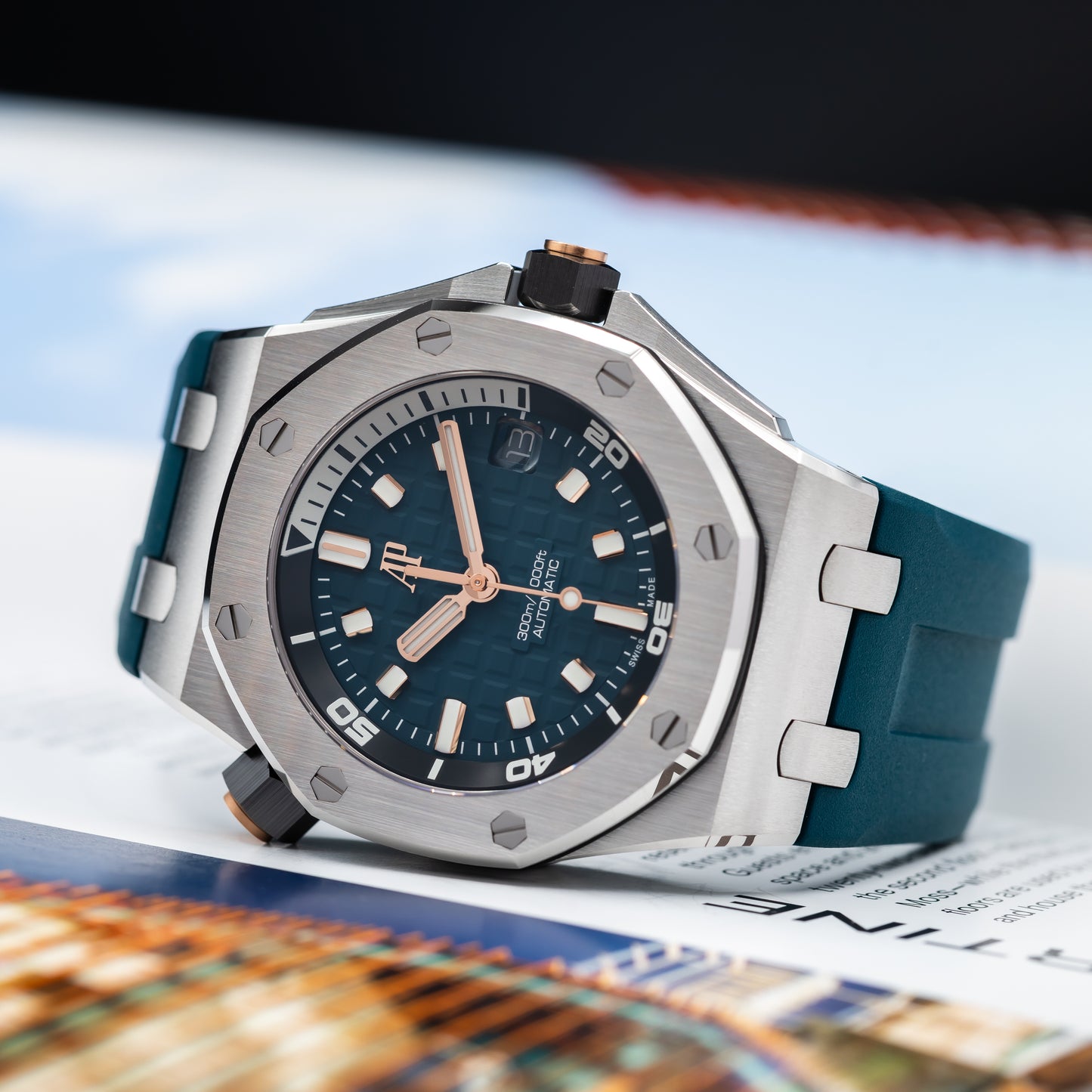 Audemars Piguet Royal Oak Offshore Diver — Steel | Abyssal Blue Dial | Ref. 15720ST.OO.A403CA.01 | 2026