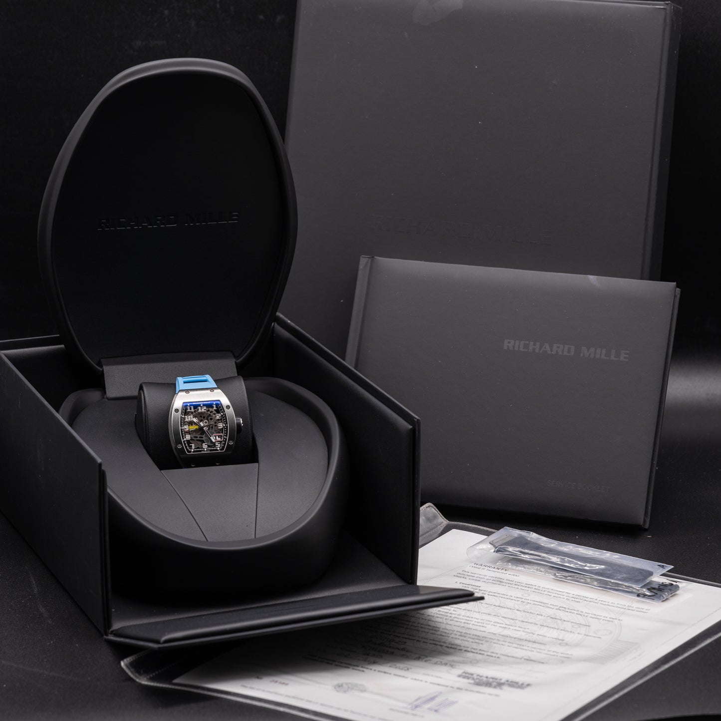 Richard Mille RM 029 — Titanium | Skeletonized Dial | Automatic with Oversize Date | 2018