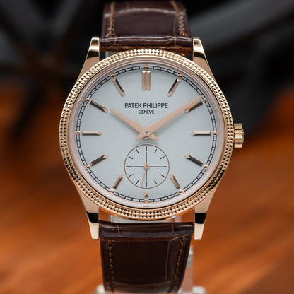 Patek Philippe Calatrava — Rose Gold | Silvery Grained Dial | Ref. 6119R-001 | 2026