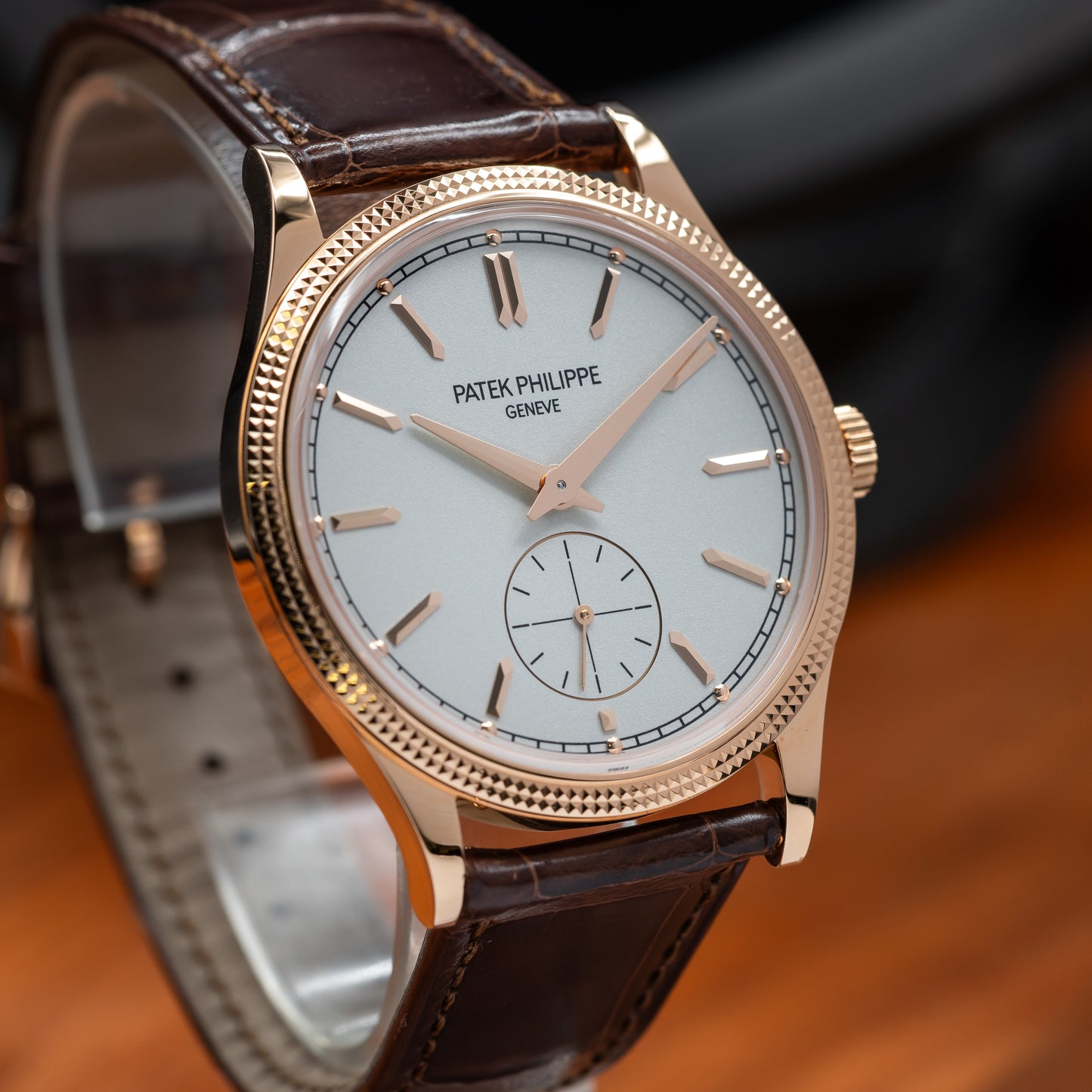 Patek Philippe Calatrava — Rose Gold | Silvery Grained Dial | Ref. 6119R-001 | 2026