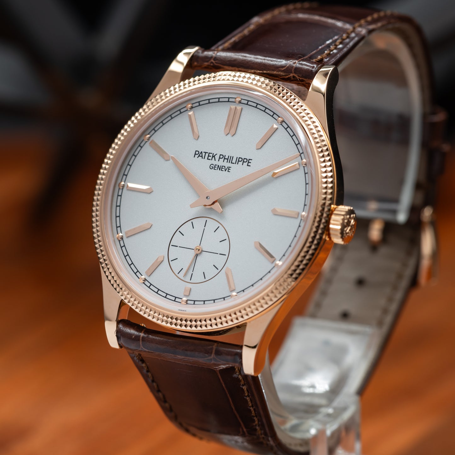 Patek Philippe Calatrava — Rose Gold | Silvery Grained Dial | Ref. 6119R-001 | 2026