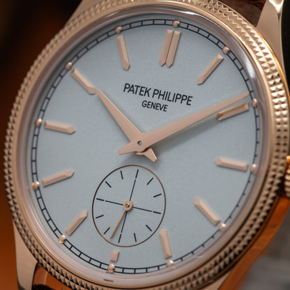 Patek Philippe Calatrava — Rose Gold | Silvery Grained Dial | Ref. 6119R-001 | 2026