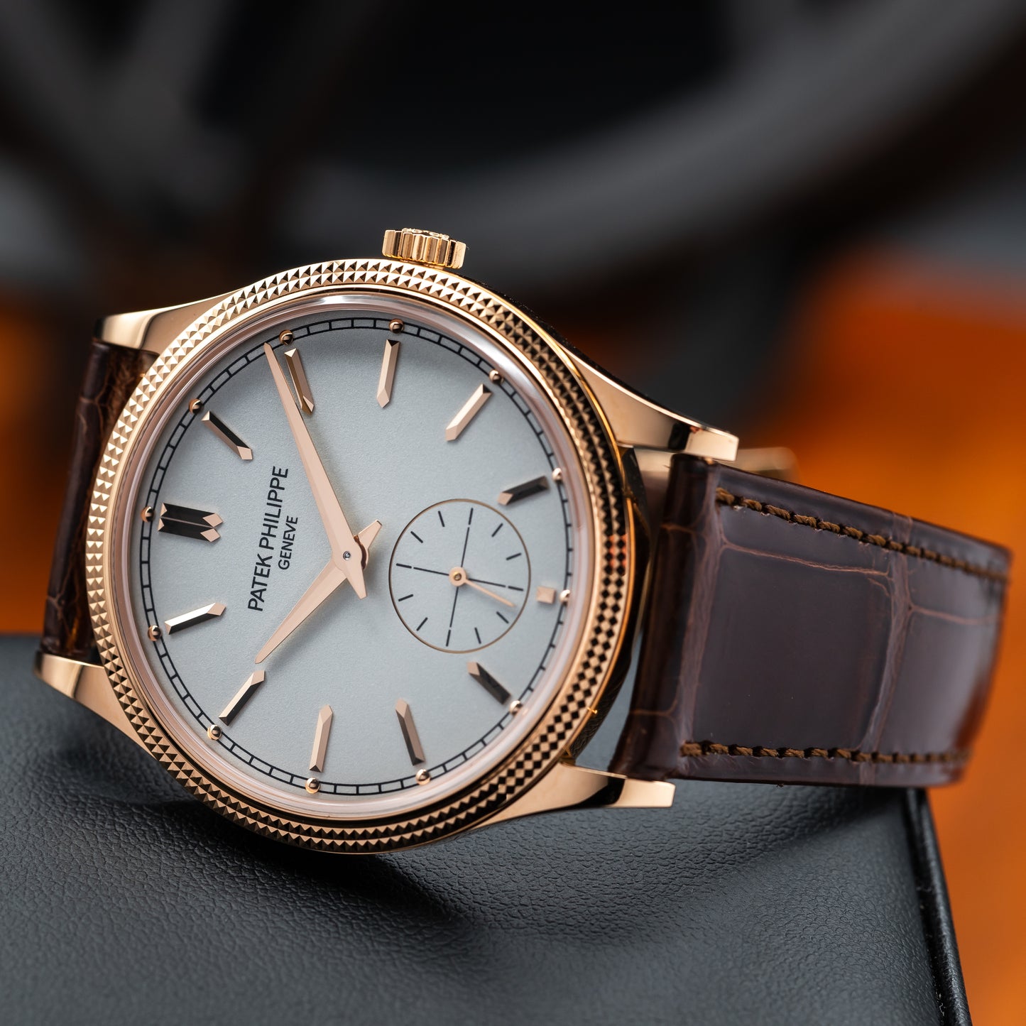 Patek Philippe Calatrava — Rose Gold | Silvery Grained Dial | Ref. 6119R-001 | 2026