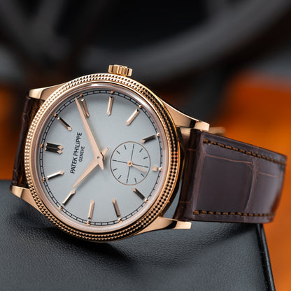 Patek Philippe Calatrava — Rose Gold | Silvery Grained Dial | Ref. 6119R-001 | 2026