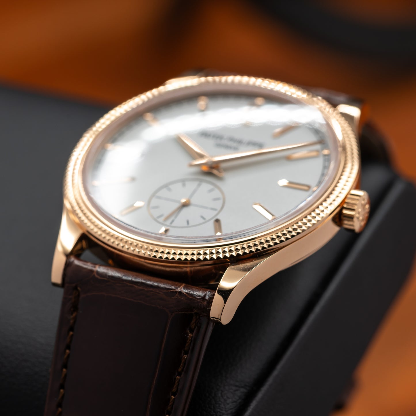 Patek Philippe Calatrava — Rose Gold | Silvery Grained Dial | Ref. 6119R-001 | 2026