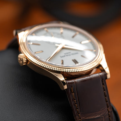 Patek Philippe Calatrava — Rose Gold | Silvery Grained Dial | Ref. 6119R-001 | 2026