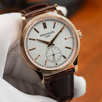 Patek Philippe Calatrava — Rose Gold | Silvery Grained Dial | Ref. 6119R-001 | 2026