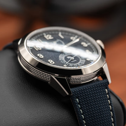 Patek Philippe Calatrava 8-Day, Instantaneous Day-Date — White Gold | Blue Dial | Ref. 5328G-001 | 2026