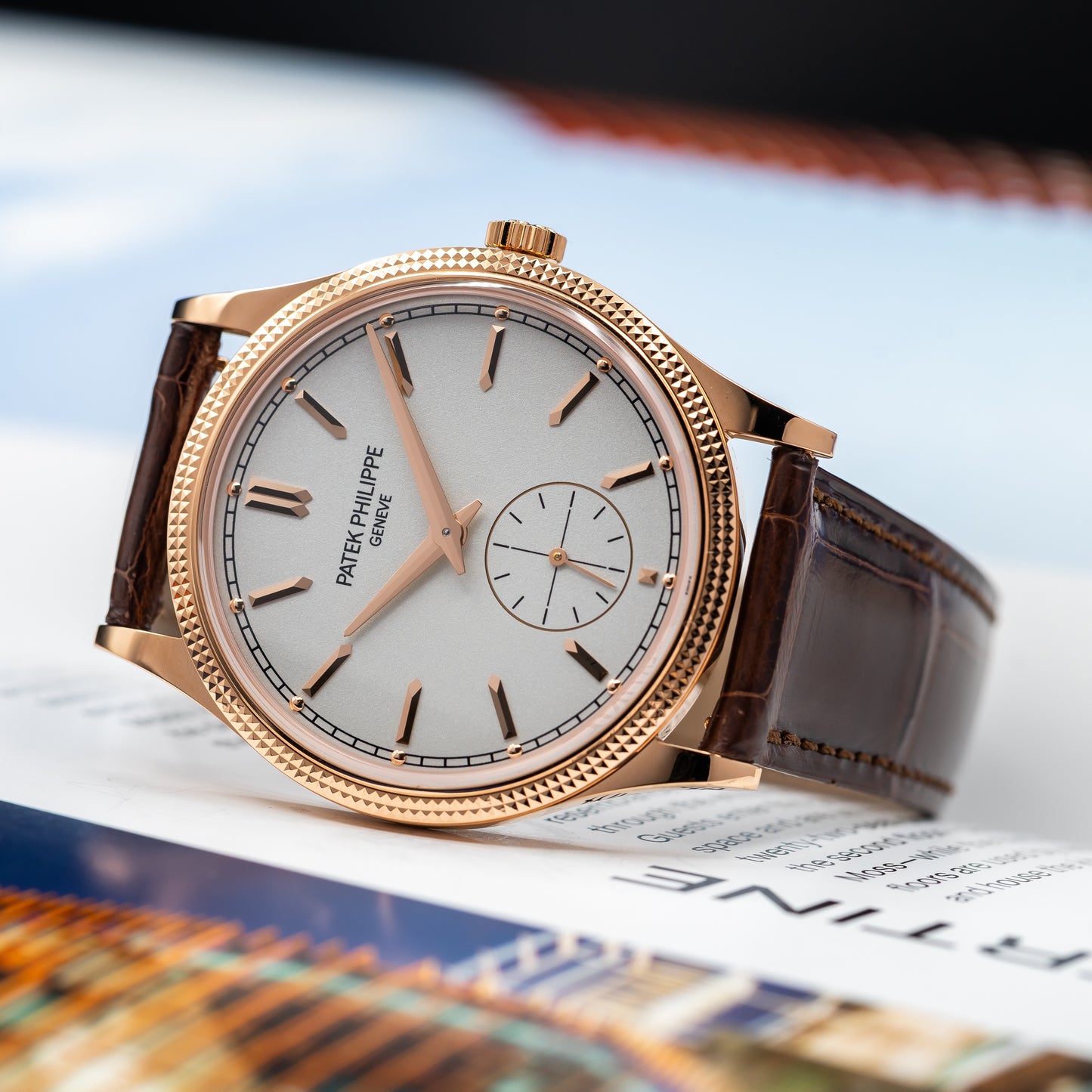 Patek Philippe Calatrava — Rose Gold | Silvery Grained Dial | Ref. 6119R-001 | 2026