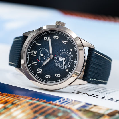 Patek Philippe Calatrava 8-Day, Instantaneous Day-Date — White Gold | Blue Dial | Ref. 5328G-001 | 2026