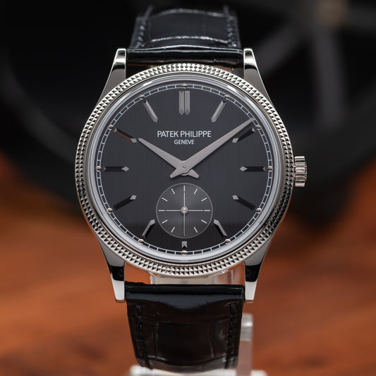 Patek Philippe Calatrava — White Gold | Charcoal Gray Dial | Ref. 6119G-001 | 2026