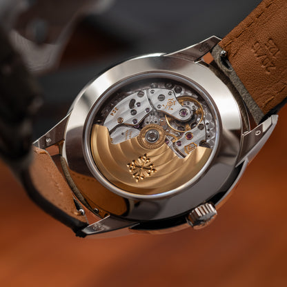 Patek Philippe Perpetual Calendar — White Gold | Rose-Gilt Opaline Dial | Ref. 5320G-011 | 2025