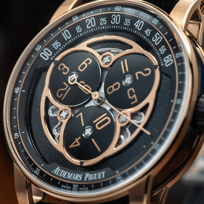 Audemars Piguet Code 11.59 Starwheel — Pink Gold | Black Aventurine Dial | Ref. 15212NR.OO.A002KB.01-AB | 2026
