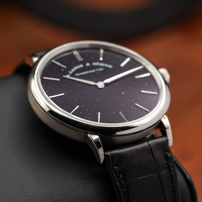 A. Lange & Söhne Saxonia Thin — White Gold | Aventurine Dial | 50 Limited | Ref. 211.087 | 2021