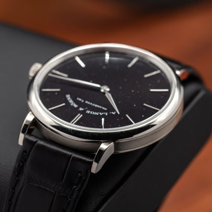 A. Lange & Söhne Saxonia Thin — White Gold | Aventurine Dial | 50 Limited | Ref. 211.087 | 2021