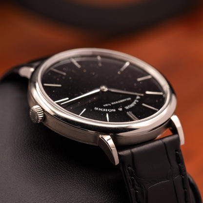 A. Lange & Söhne Saxonia Thin — White Gold | Aventurine Dial | 50 Limited | Ref. 211.087 | 2021