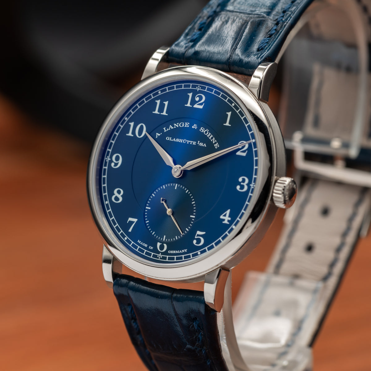 A. Lange & Söhne 1815 — White Gold | Blue Dial | Ref. 220.028 | 2025
